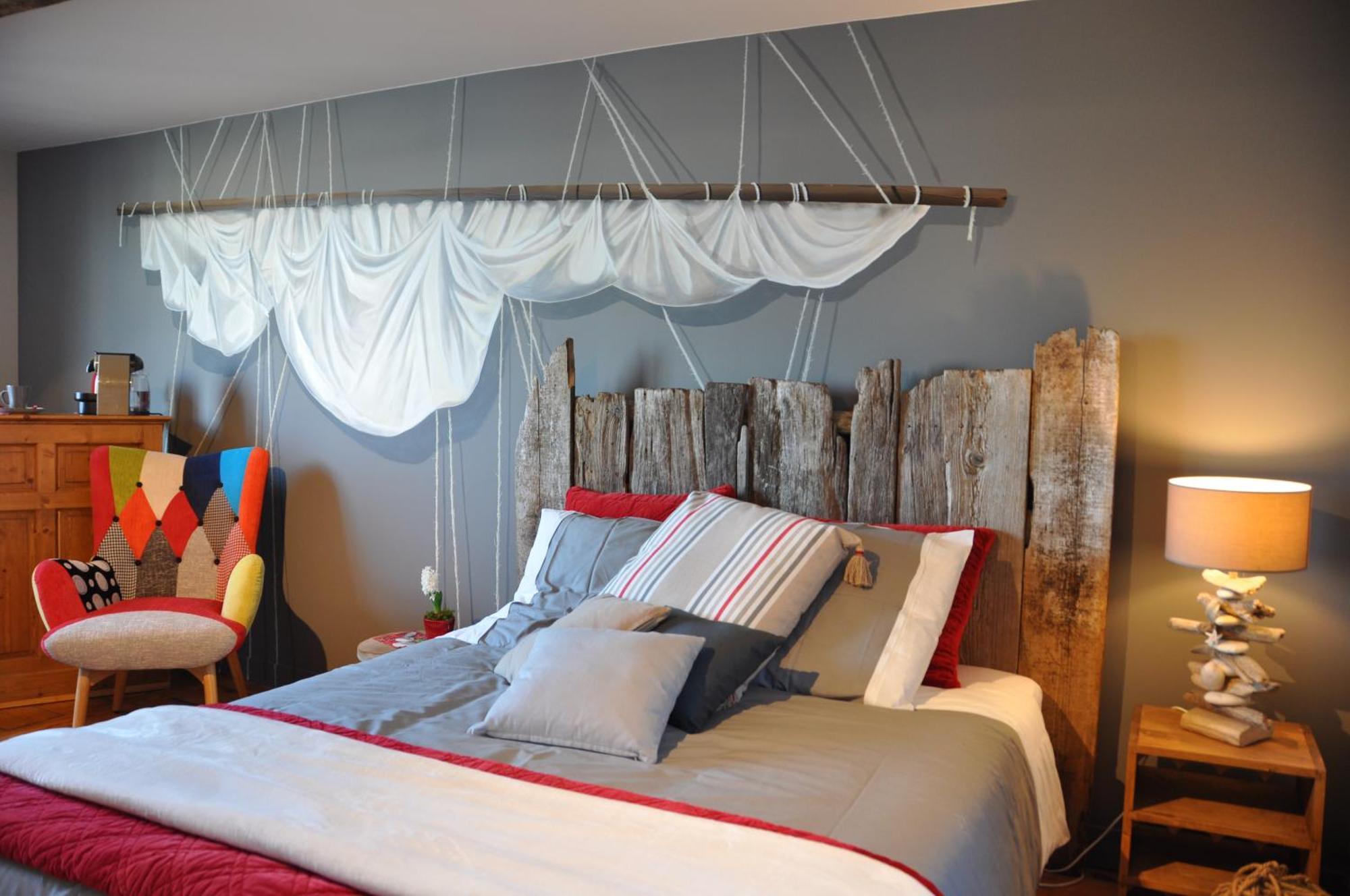 Hotel La Poupardoise à Honfleur Chambre photo