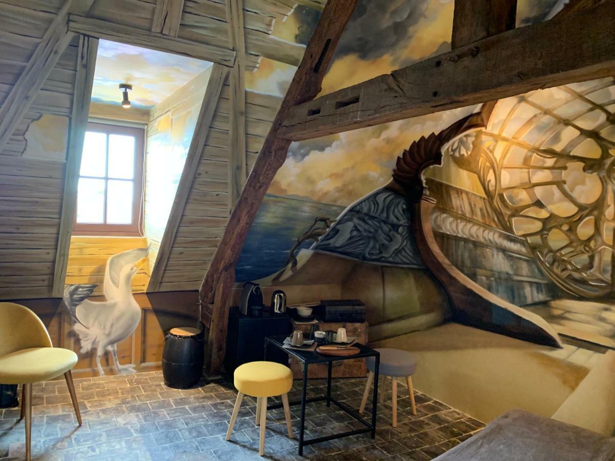 Hotel La Poupardoise à Honfleur Extérieur photo